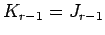 $K_{r-1} = J_{r-1}$