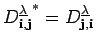 $ {D^{\underline{\lambda}}_{{\bf i}, {\bf j}}}^*=
D^{\underline{\lambda}}_{{\bf j}, {\bf i}}$