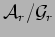 $ {\cal A}_r/ {\cal G}_{r}$