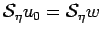 $ {\cal S}_{\eta}u_0={\cal S}_{\eta}w$